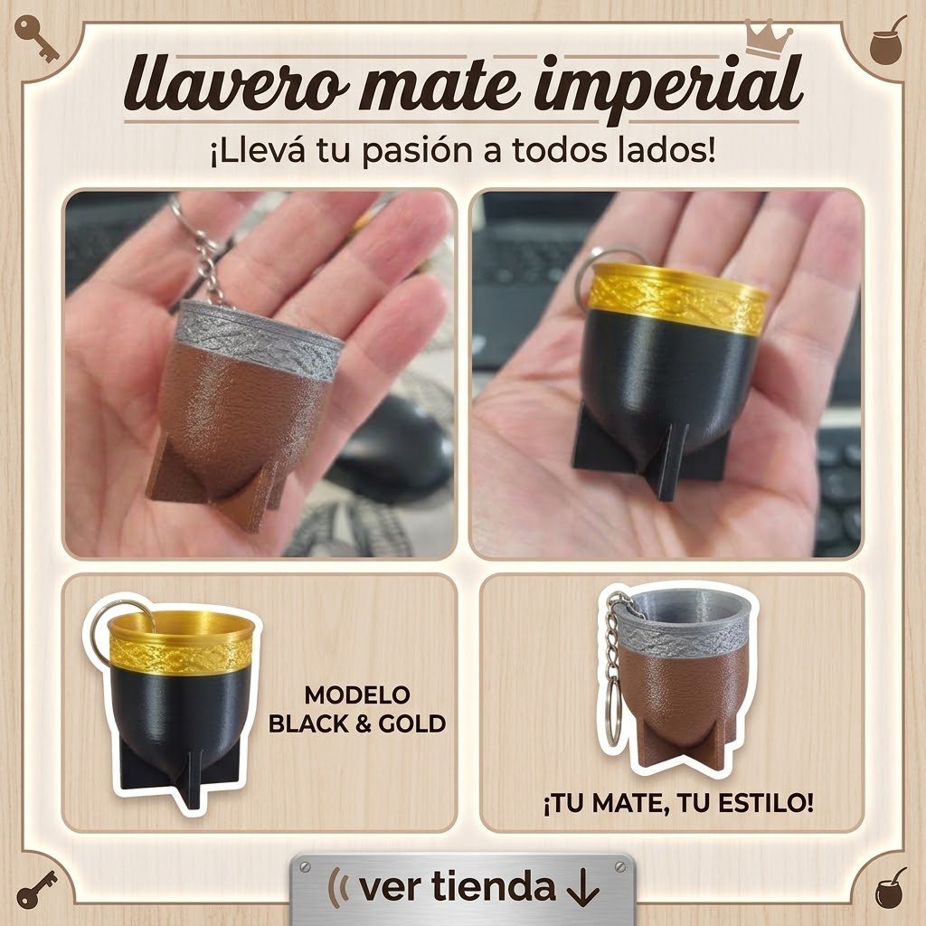 ¡El amor por el mate ahora te acompaña en las llaves! 🧉✨ 4